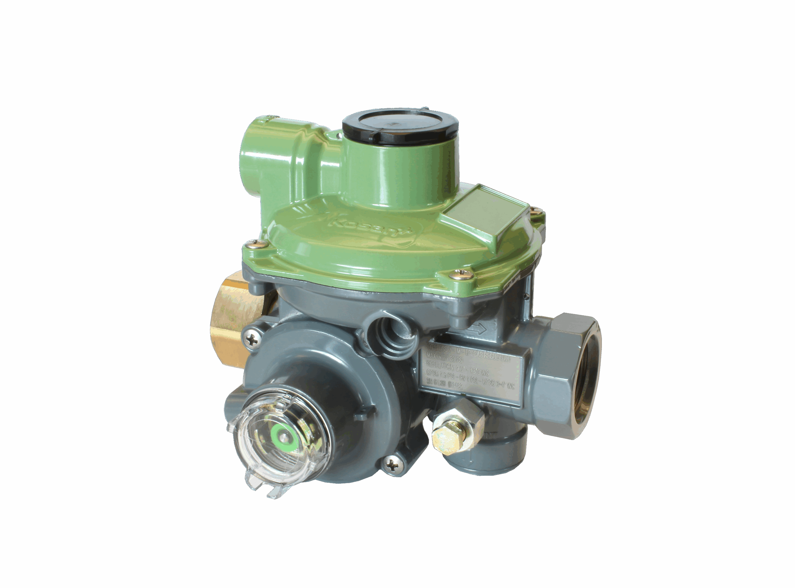 dss7 - propane regulator - dual second stage regulator